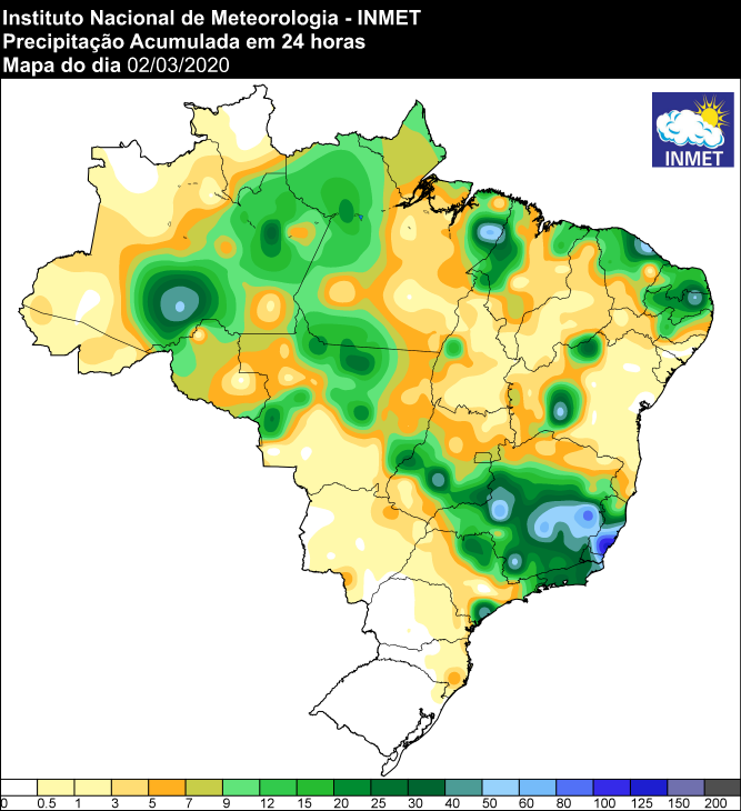24 horas - Inmet