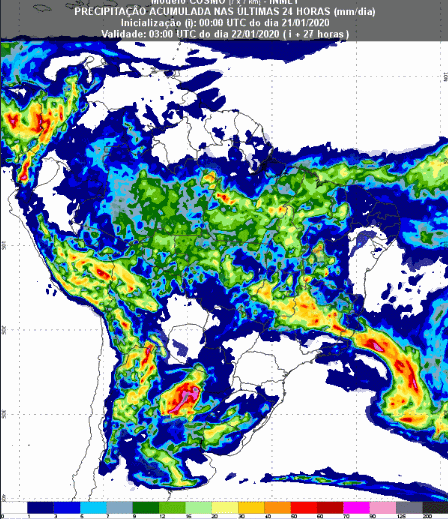 93 horas - Inmet
