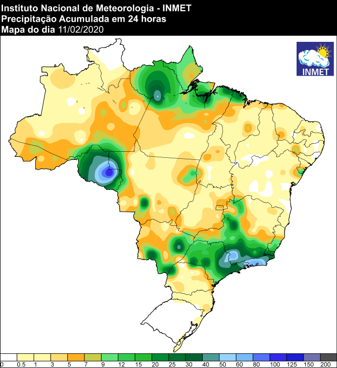 24 horas - Inmet 12/02