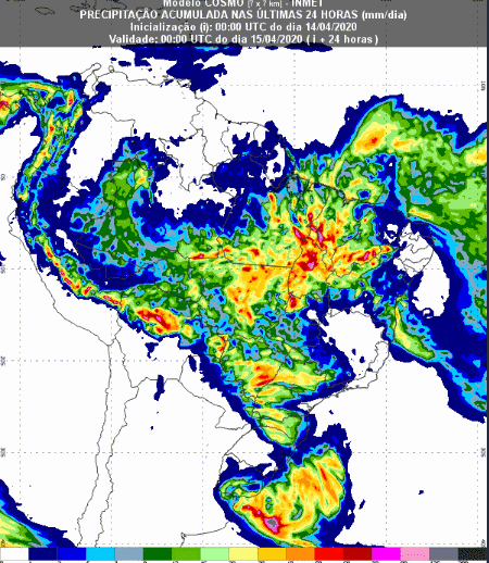 93 horas - Inmet