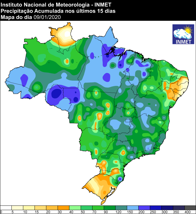 15 dias - Inmet