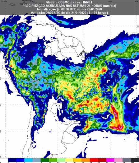 93 horas - Inmet