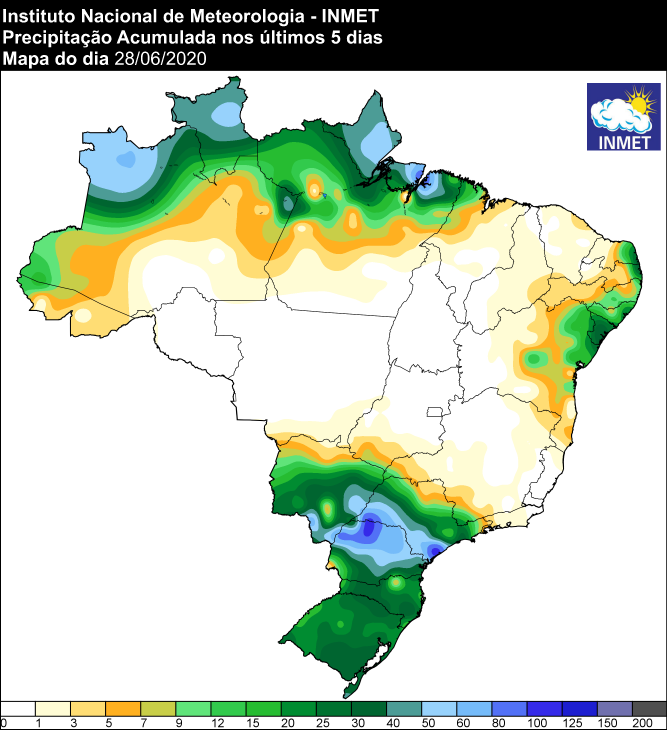 Últimos três dias - Inmet - 2906