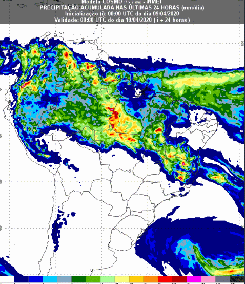 93 horas - Inmet