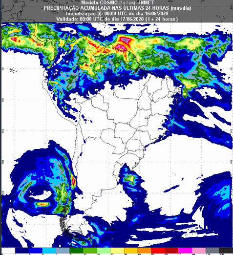 174 horas - Inmet - 1606