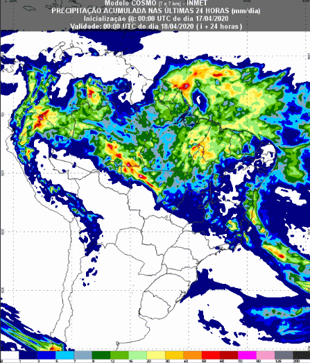 93 horas - Inmet