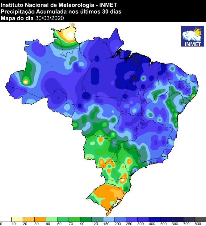 30 dias Matopiba - Inmet - 31/03