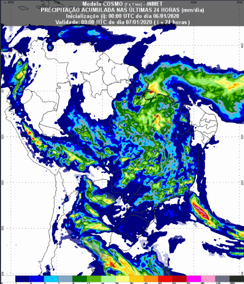 93 horas - Inmet