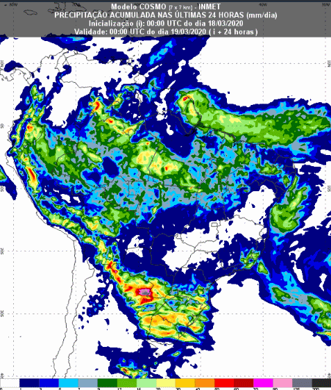 93 horas - Inmet