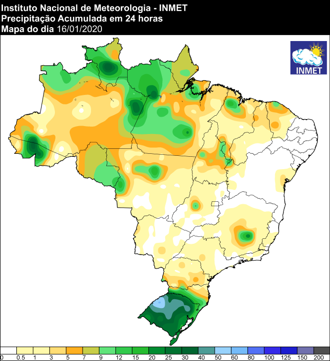 24 horas - Inmet