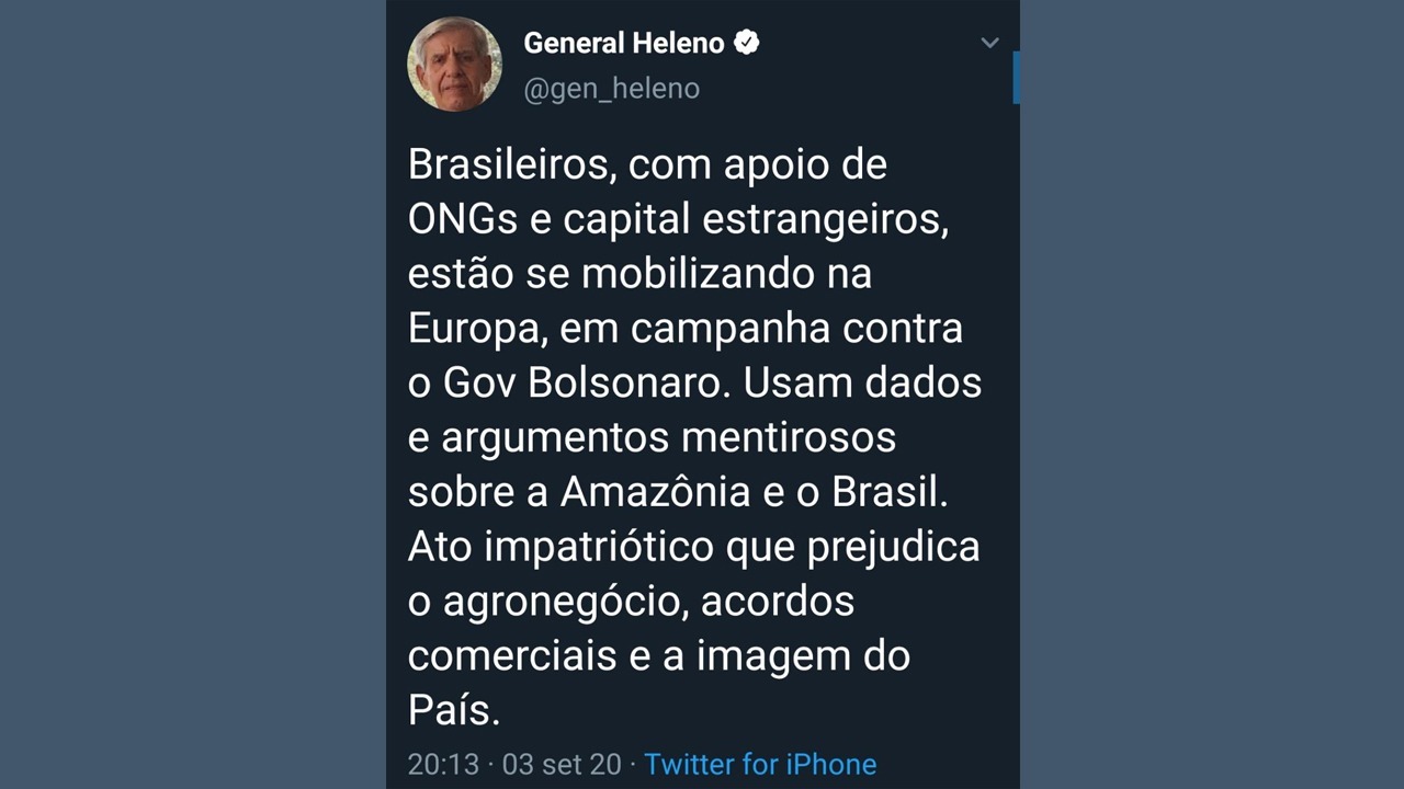 TWITTER GEN. HELENO