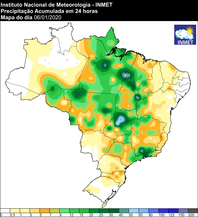 24 horas - Inmet