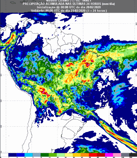 93 horas - Inmet 20/02