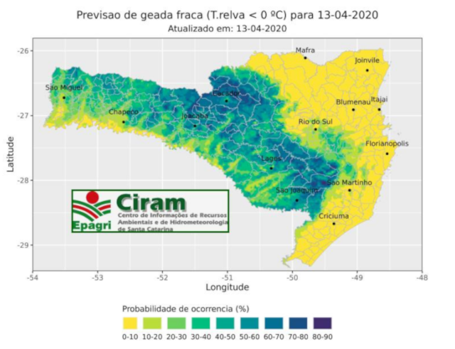 Santa Catarina/Geadas/Epagri