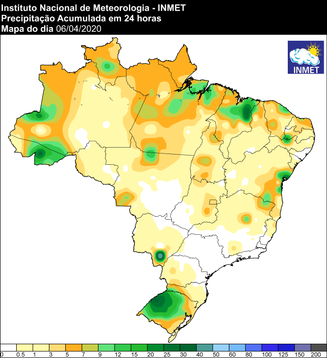 24 horas - Inmet