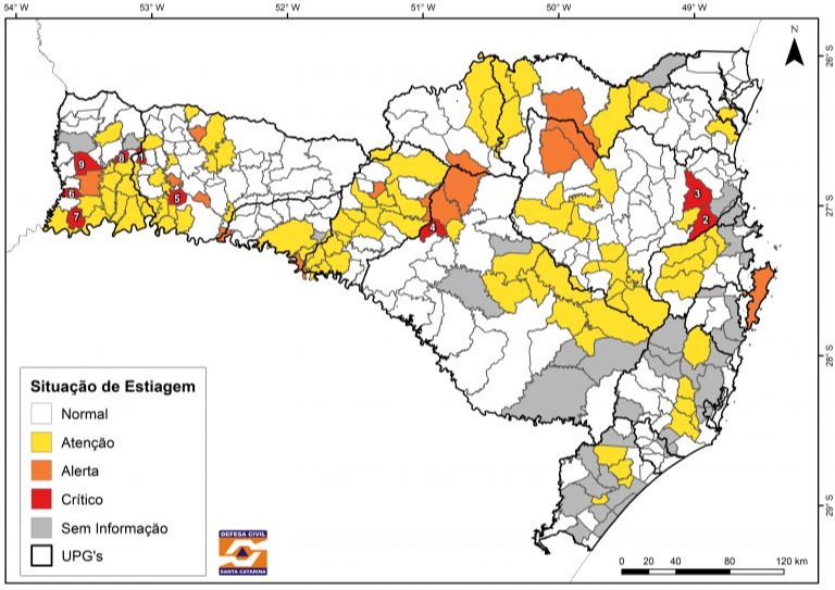 mapa santa catarina chuvas