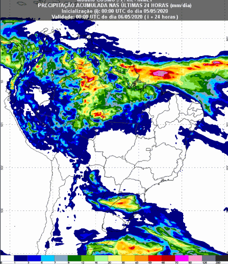 93 horas - Inmet