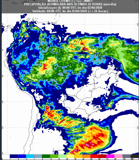 93 horas - Inmet