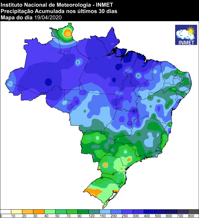 30 dias - Inmet - 20/04