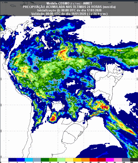 93 horas - Inmet