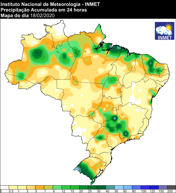 24 horas - Inmet
