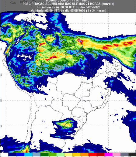 93 horas - Inmet