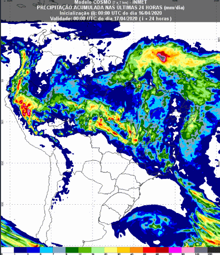 93 horas - Inmet - 16/04