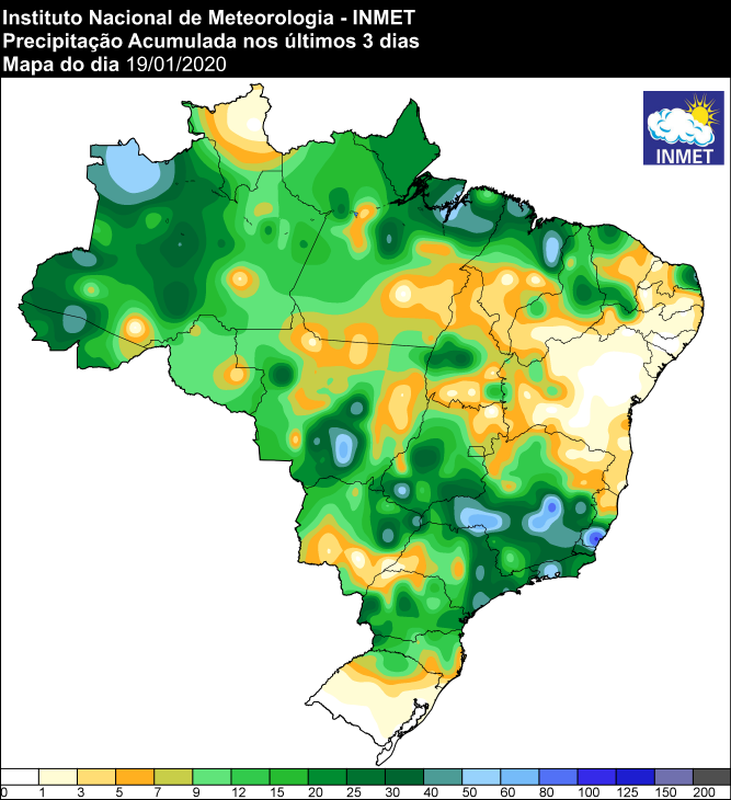 3 dias - Inmet