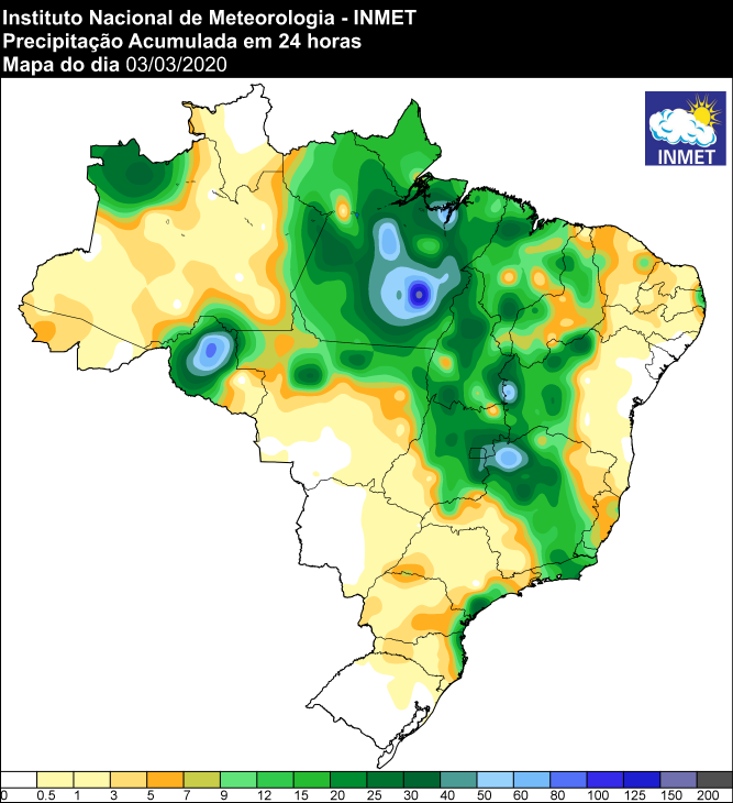 24 horas - Inmet