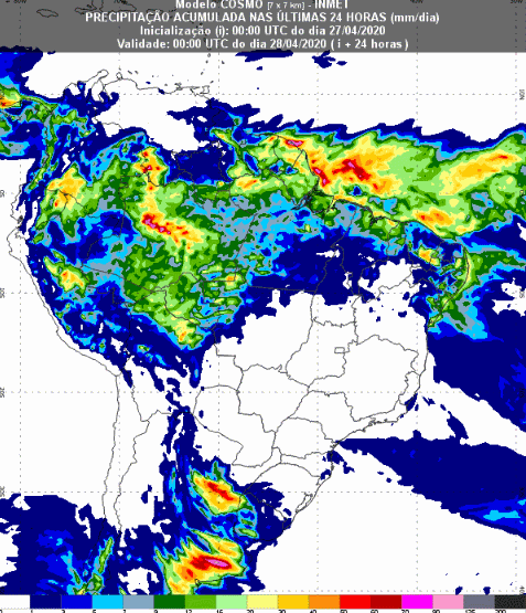 93 horas - Inmet