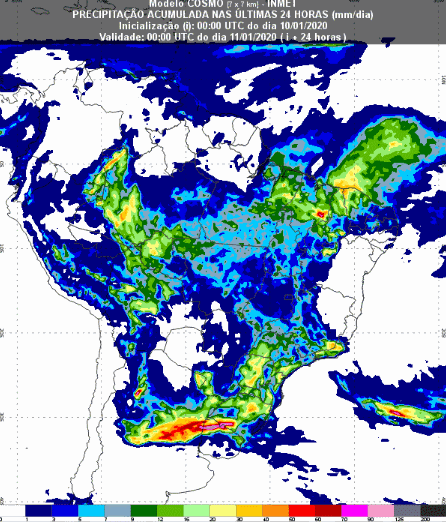 93 horas - Inmet