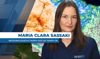 Maria Clara Sassaki - Meteorologista e porta-voz do Tempo OK