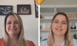 Luciana Martins e Mariely Biff - Dir. Executiva do Grupo Conecta e  Consultora em Sucessão Familiar