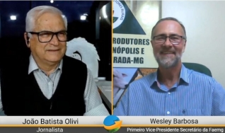 Wesley Barbosa - Primeiro Vice-Presidente Secretário da Faemg