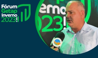 Adalberto Ceretta, Produtor Rural em Campos de Júlio/MT e Luiz Marcelino, Representante do Produtor Adalberto Ceretta