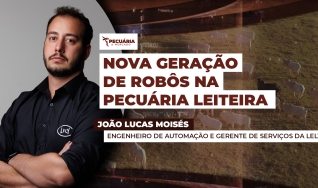 João Lucas Moisés - Engenheiro de Automação e Gerente de Serviços da Lely