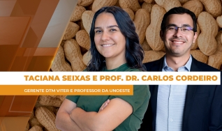 Taciana Seixas e Prof. Dr. Carlos Cordei - Gerente DTM Viter e Professor da Unoeste