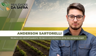 Anderson Sartorelli - Técnico do Departamento Técnico e Econômico (DTE) do Sistema FAEP