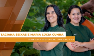 Taciana Seixas e Maria Lúcia Cunha - Gerente DTM Viter e Coord. Comercial Viter