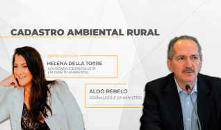 Aldo Rebelo e Helena Della Torre - Ex-Ministro e Advogada e Esp. em Direito Ambiental