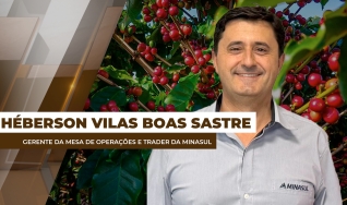 Héberson Vilas Boas Sastre - Gerente da Mesa de Operações e trader da Minasul