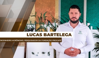 Lucas Bartelega - Engenheiro Agrônomo,  pesquisador da Fundação Procafé