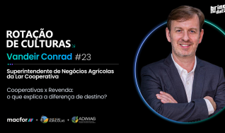 Valdeir Conrad - Superintendente de Negócios Agrícolas da Lar Cooperativa Agroindustrial