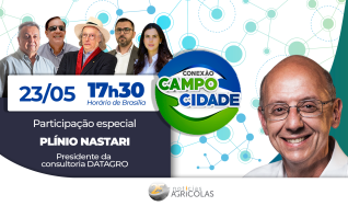 Debate com personalidades de referência do agro para apresentar suas perspectivas e entendimentos do cenário atual e futuro
