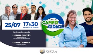 Luciana Quintão - presidente da ONG Banco de Alimentos e Luciano Almeida - CEO da Restin