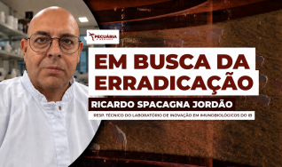 Ricardo Spacagna Jordão - Resp. Técnico do Laboratório de Inovação em Imunobiológicos do IB