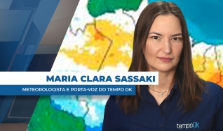 Maria Clara Sassaki - Meteorologista e porta-voz do Tempo OK