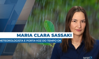 Maria Clara Sassaki - Meteorologista e porta-voz do Tempo OK