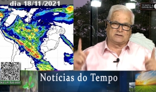 Chuvas copiosas desde Minas até o Pará. Mas, por causa do La Niña, o Rio Grande do Sul pede água