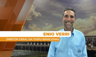 Enio Verri, diretor geral da Itaipu Binacional